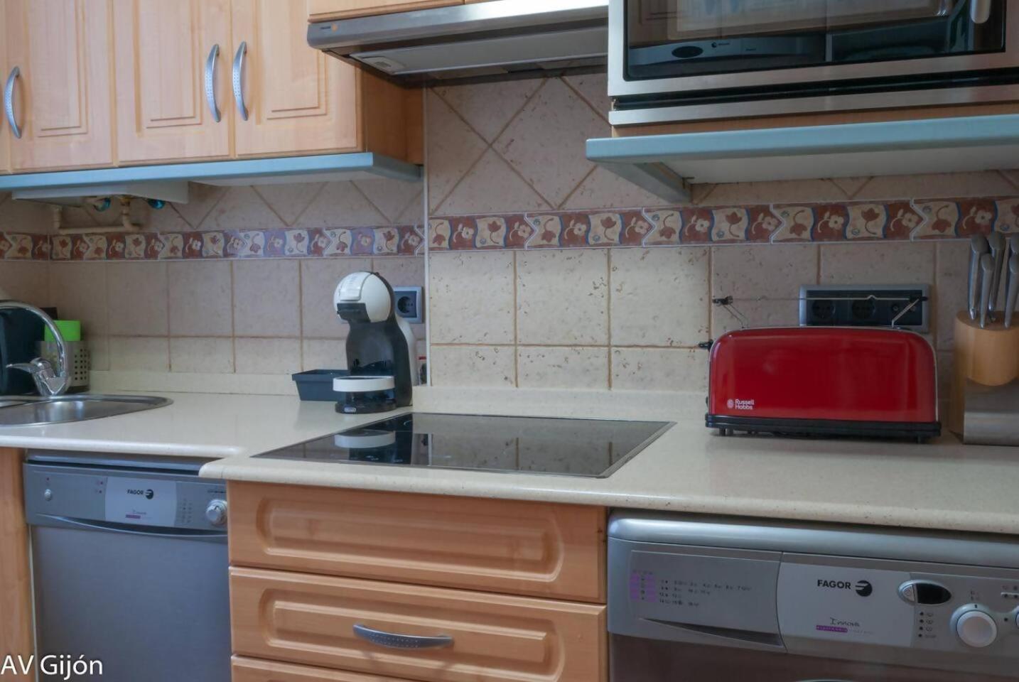 Apartmán Av Premio Real 16 Gijón Exteriér fotografie