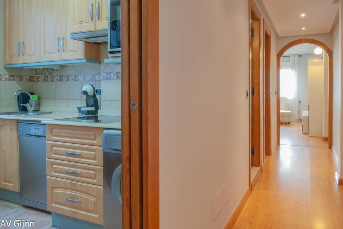 Apartmán Av Premio Real 16 Gijón Exteriér fotografie